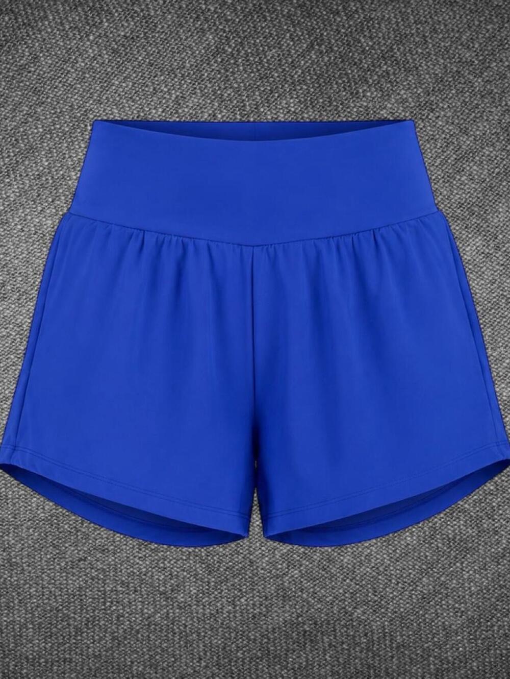 Halara Women’s Royal Blue High Waisted 2-In-1 Shorts L